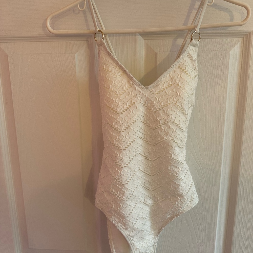 New Primark White Lace swimsuit with padding